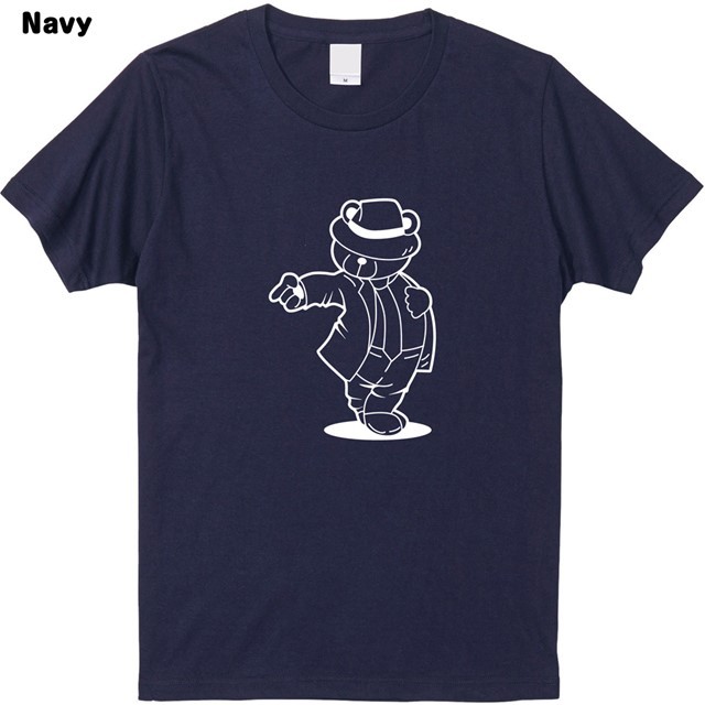 ダンサーベアプリントTシャツ