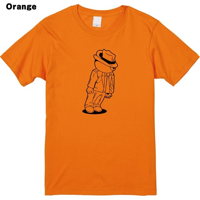 斜め立ちダンサーベアプリントTシャツ