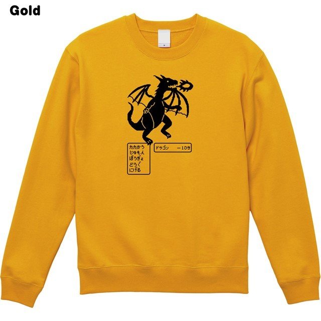 レトロRPGゲーム戦闘画面プリントプリントスウェット