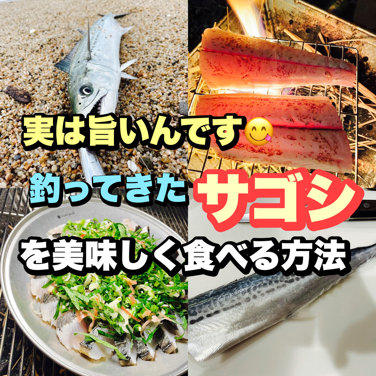 【釣り過ぎたサゴシ料理】最強レシピ!絶対おすすめしたい激ウマ「藁焼き」のススメ! - Gomoku-Life