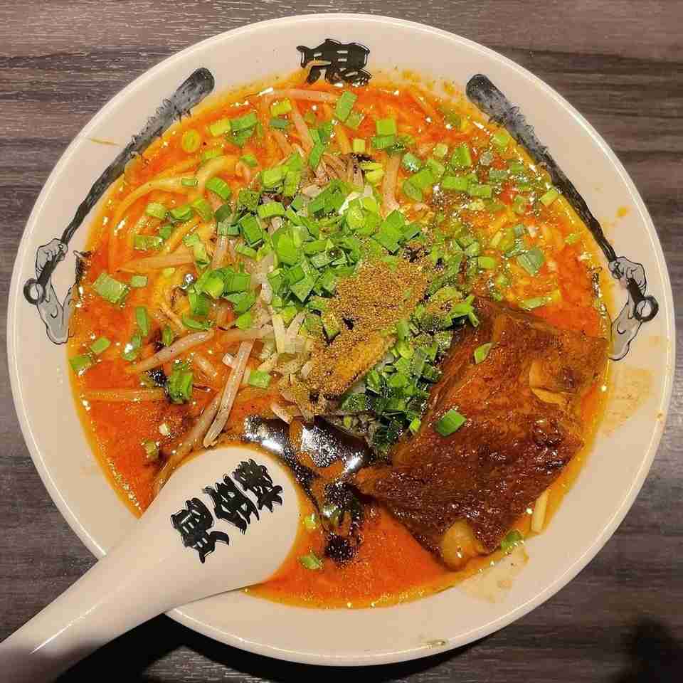 カラシビらー麺　鬼金棒　神田本店