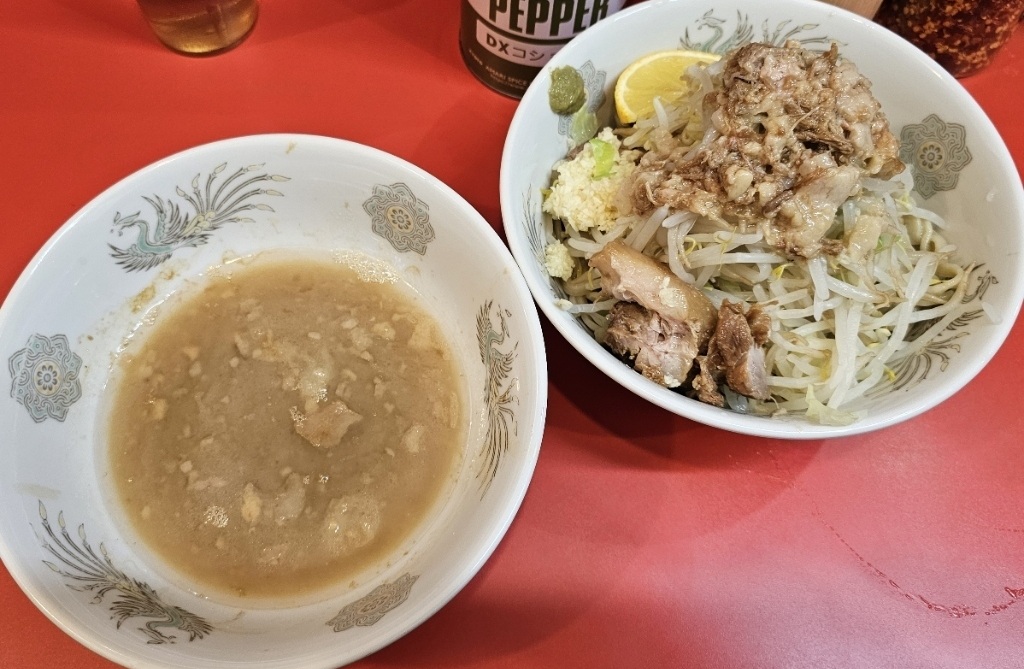 ラーメン二郎 朝倉街道のラーメンです。