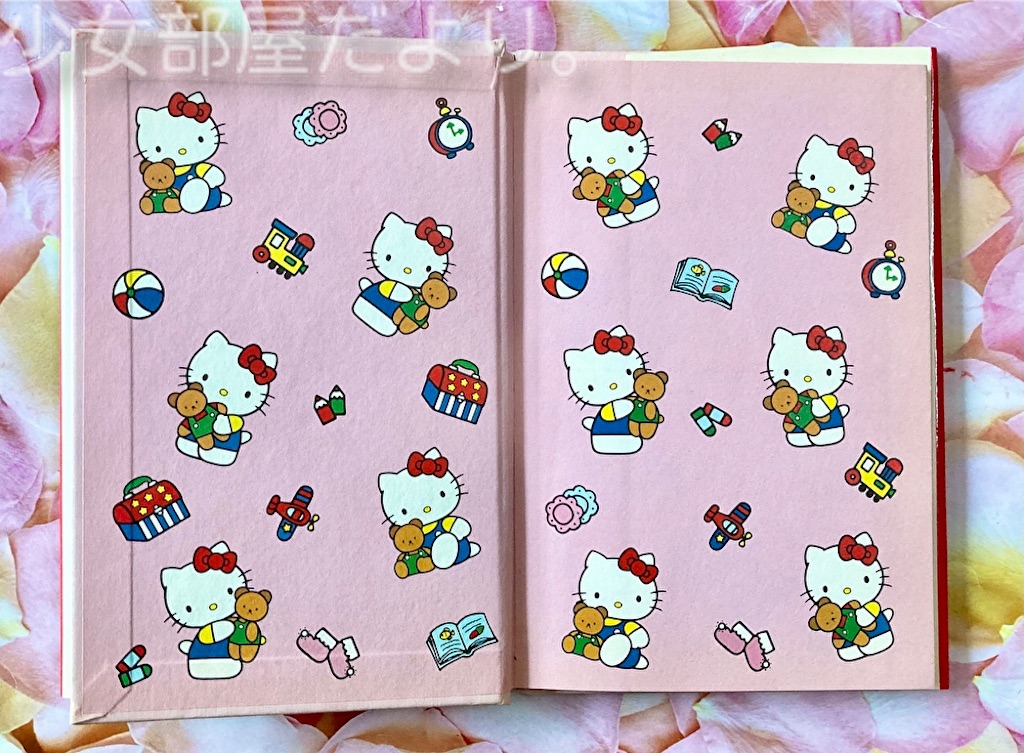 レア♡サンリオ♡キティ ブック型 メモ 2009年 超絶レア！】 平成レトロ！ ハローキティ ブック型 メモ帳 2種類