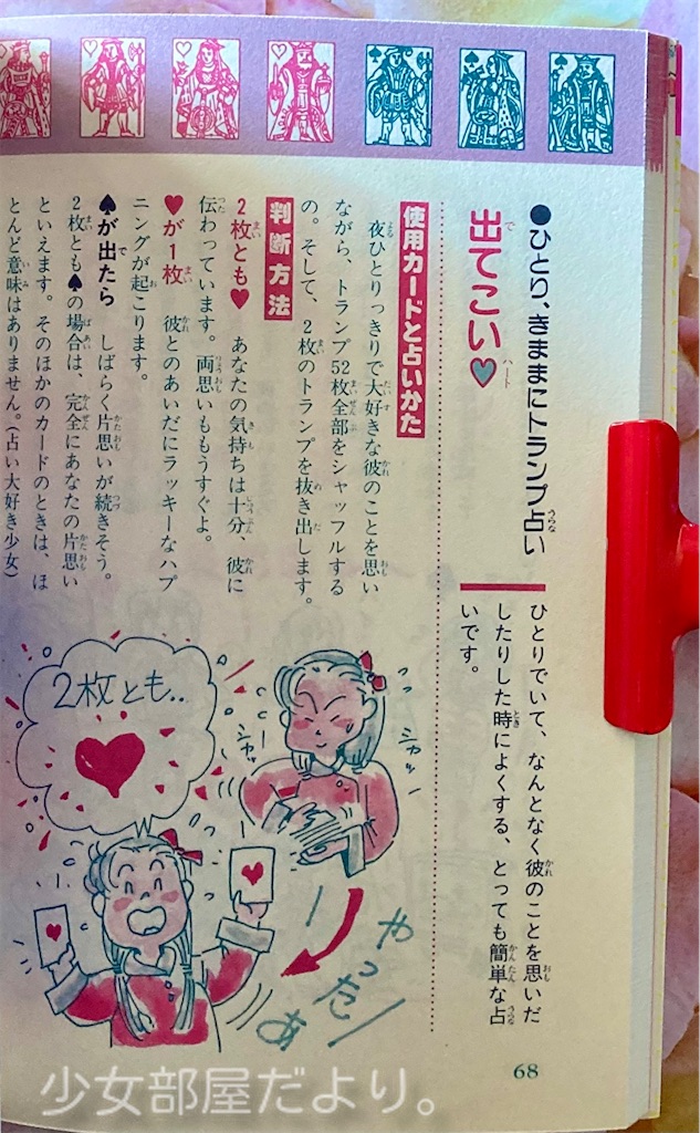 My Birthdayの本 トランプ占い 恋人心理テスト集 相性テスト