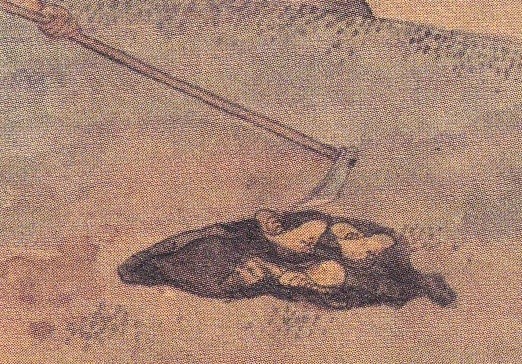 書籍／中国古代二十四孝全図・17ー下 郭巨（2）黄金一釜の謎