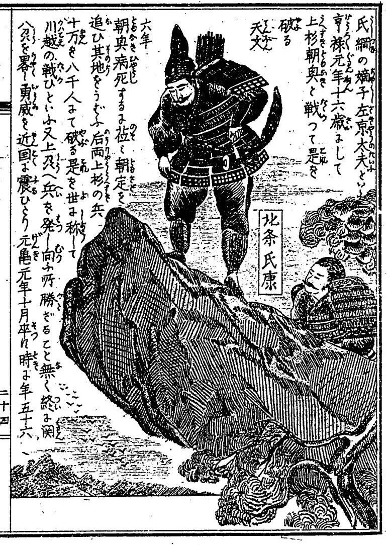 大日本名将鑑・44 北條氏康 - コツコツ古典