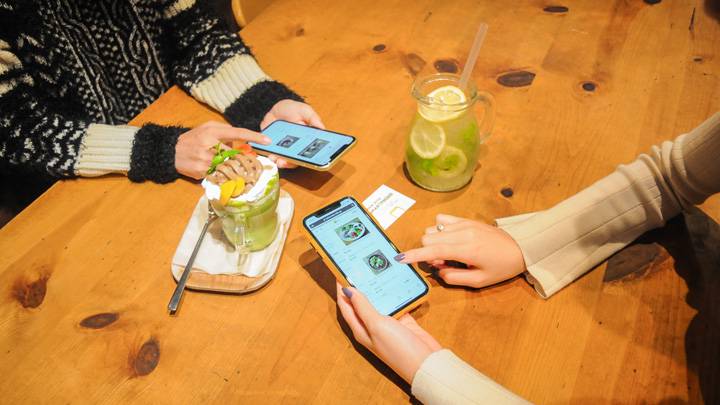ジンナンカフェ渋谷のモバイルオーダー