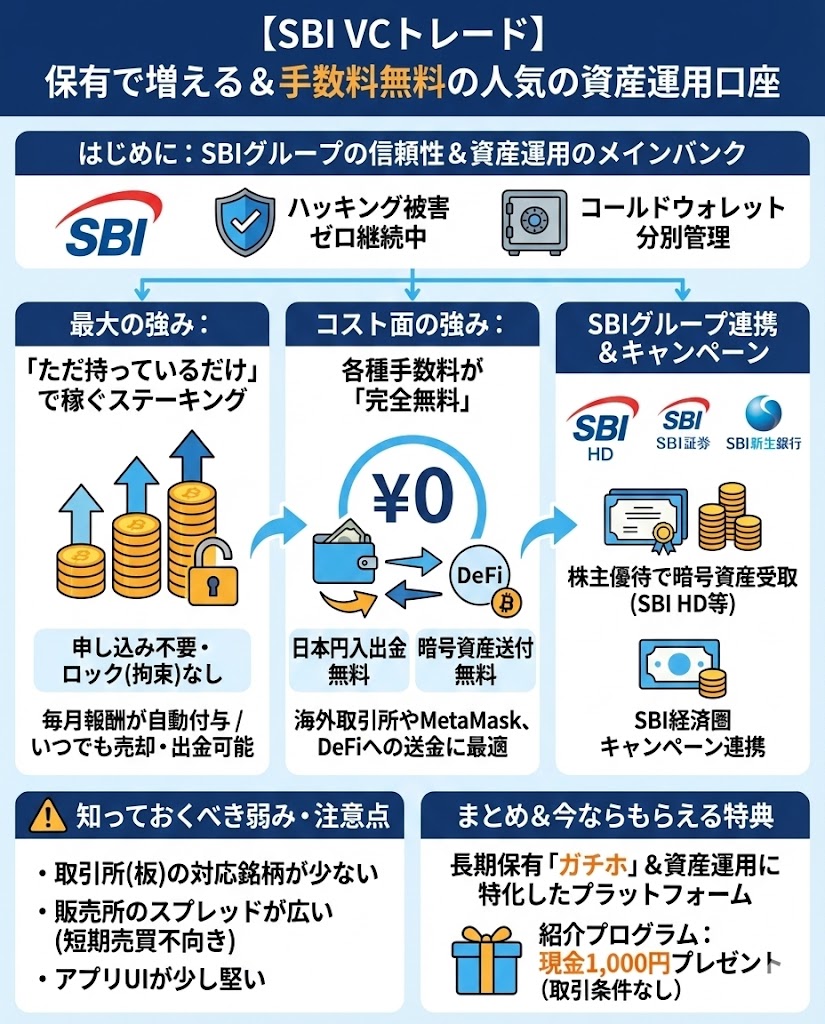 暗号資産取引所 SBI VCのお得な活用法 長期保有や暗号資産送金に強み SBI経済圏の恩恵も - ポイント投資の攻略ブログ