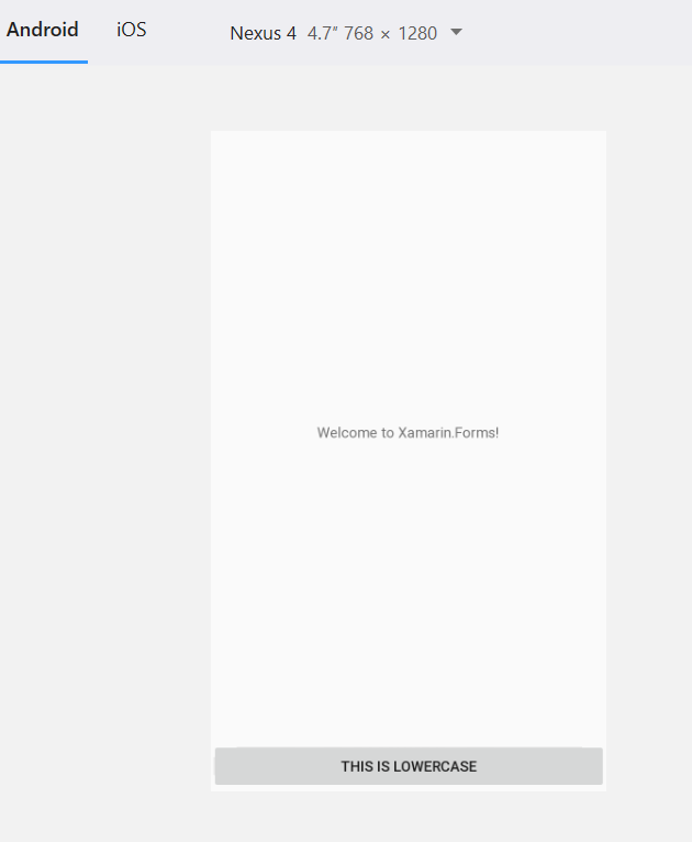 Xamarin Formsでandroidアプリのbuttonのテキストが強制的に大文字なるのを無効にする Shuhelohelo S Blog