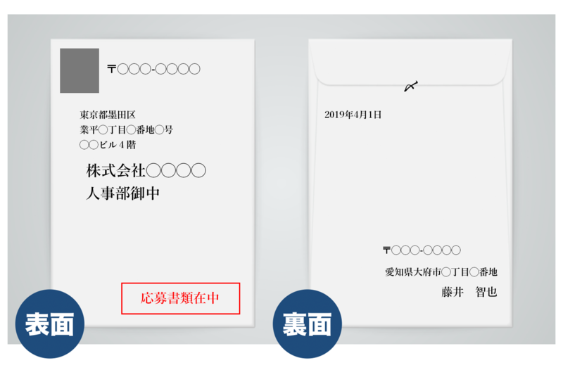 就活向け エントリーシート送付用の封筒の書き方まとめ 例文 添え状 入れ方を解説 就活攻略論 みん就やマイナビでは知れない就活の攻略法