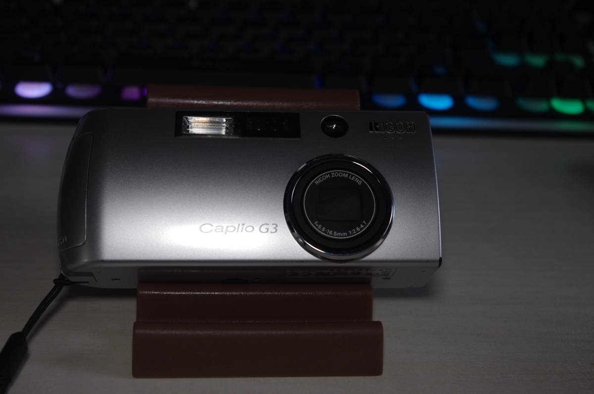 レトロデジカメの名機！RICOH Caplio G3 Model Sを購入した話
