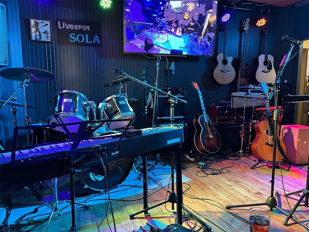 浜端ヨウヘイ/ave/anna calla「pray」@福島県二本松市・Livespot SOLA