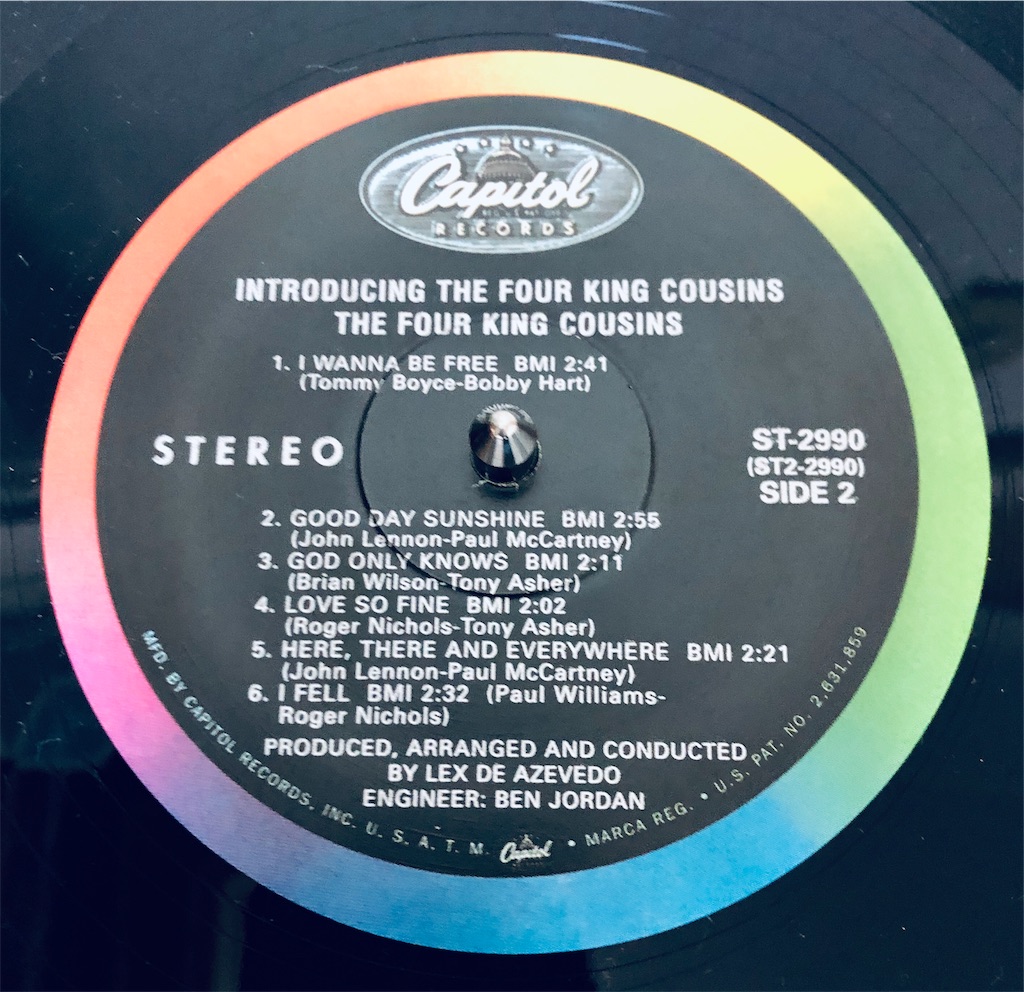 この1枚 ザ・フォー・キング・カズンズ(The Four King Cousins この1枚 ザ・フォー・キング・カズンズ(The Four King Cousins
