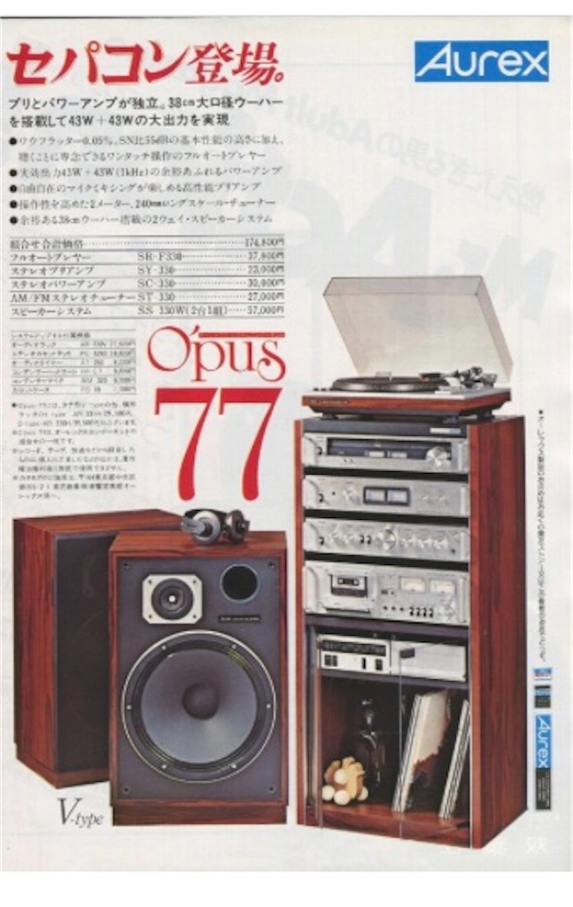 オーレックスの38cmスピーカーシステム - shunkun's blog