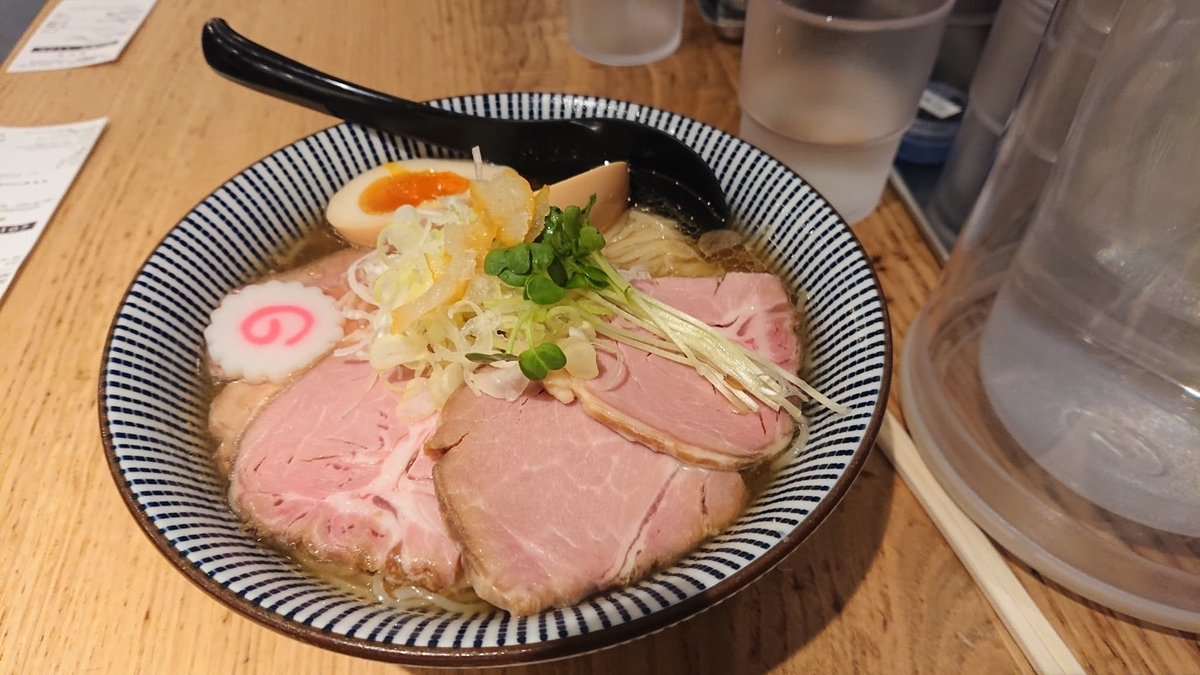 西大寺駅のNOROMAの冷製ラーメン
