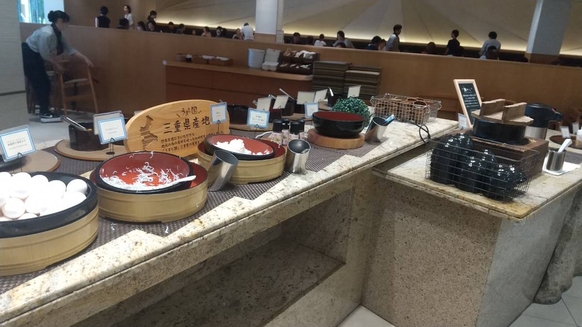 鈴鹿サーキットホテルの朝食ビュッフェ