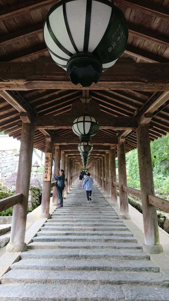 長谷寺の登廊(のぼりろう)