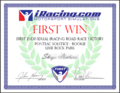 iRacing.com Award for Road First WIN in Pontiac Solstice Rookie at Lime Rock Park