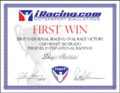 iRacing.com Award for Oval First WIN in Chevy Silverado at Phoenix