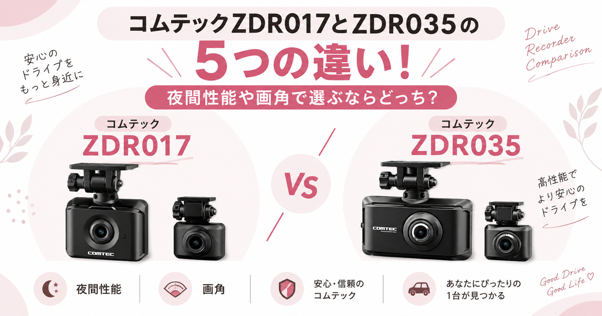 コムテック ZDR017 アクセサリー