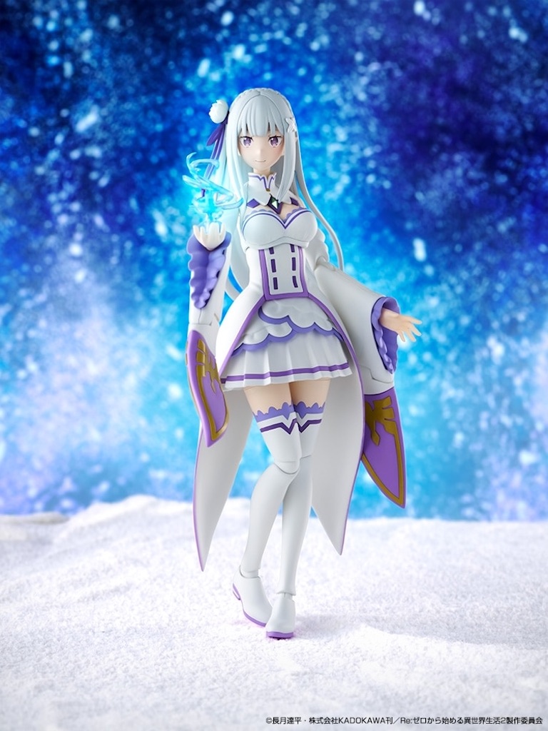 リゼロファン必見！エミリアDX ver. 豪華水着＆衣装＋氷魔法エフェクト