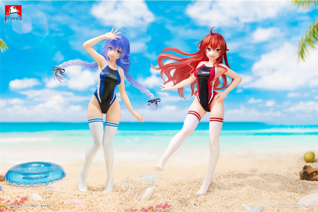 ロキシー＆エリス プライズフィギュア 40点セット 無職転生II』ロキシー＆エリスが競泳水着で降臨！Vivit最新プライズが