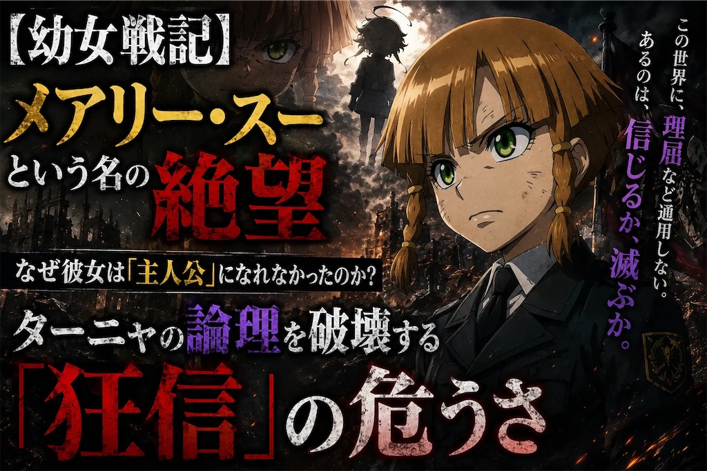 幼女戦記】メアリー・スーという名の絶望：なぜ彼女は「主人公」になれ