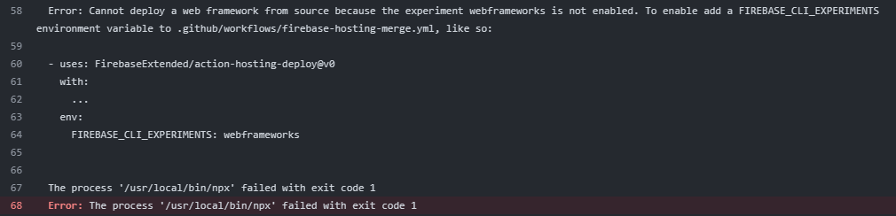Next.js プロジェクトを Firebase Hosting に GitHub Actions でデプロイする - 頭ん中