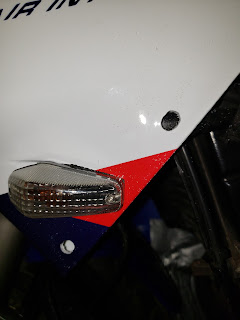 CBR250RR(MC22)を中華カウルから中華カウルに衣替え - どんぶら