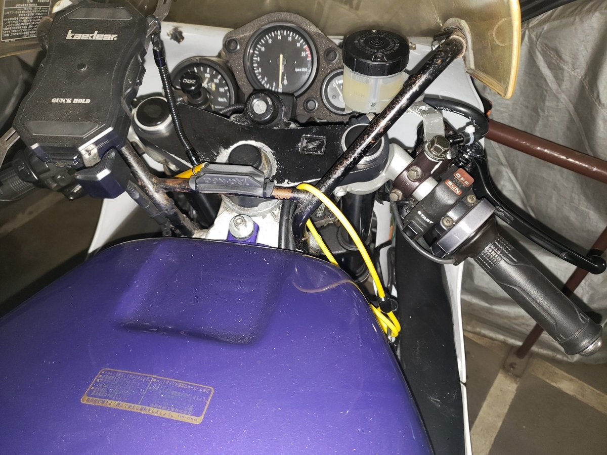 CBR250RR(MC22)のラジアルマスター化とブレーキキャリパーの交換