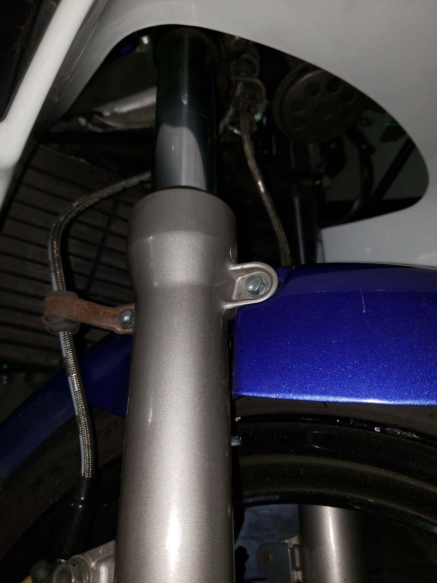 NISSINラジアルマスターのホースの取り回し