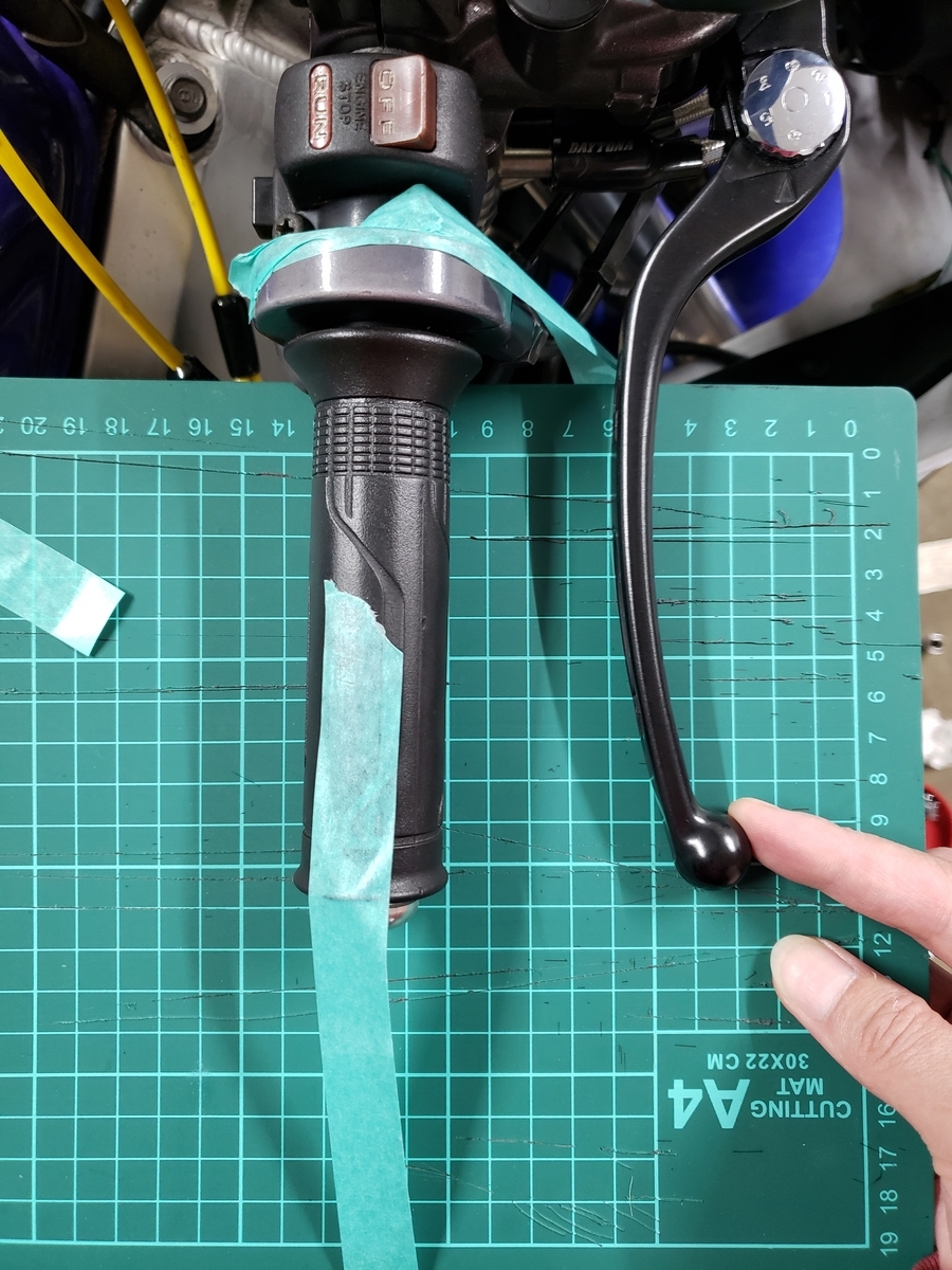 NISSINラジアルマスターのストローク