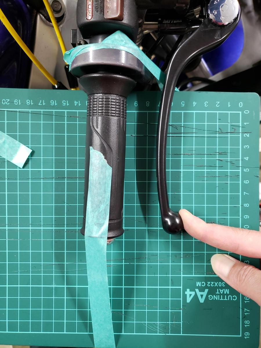 NISSINラジアルマスターのストローク