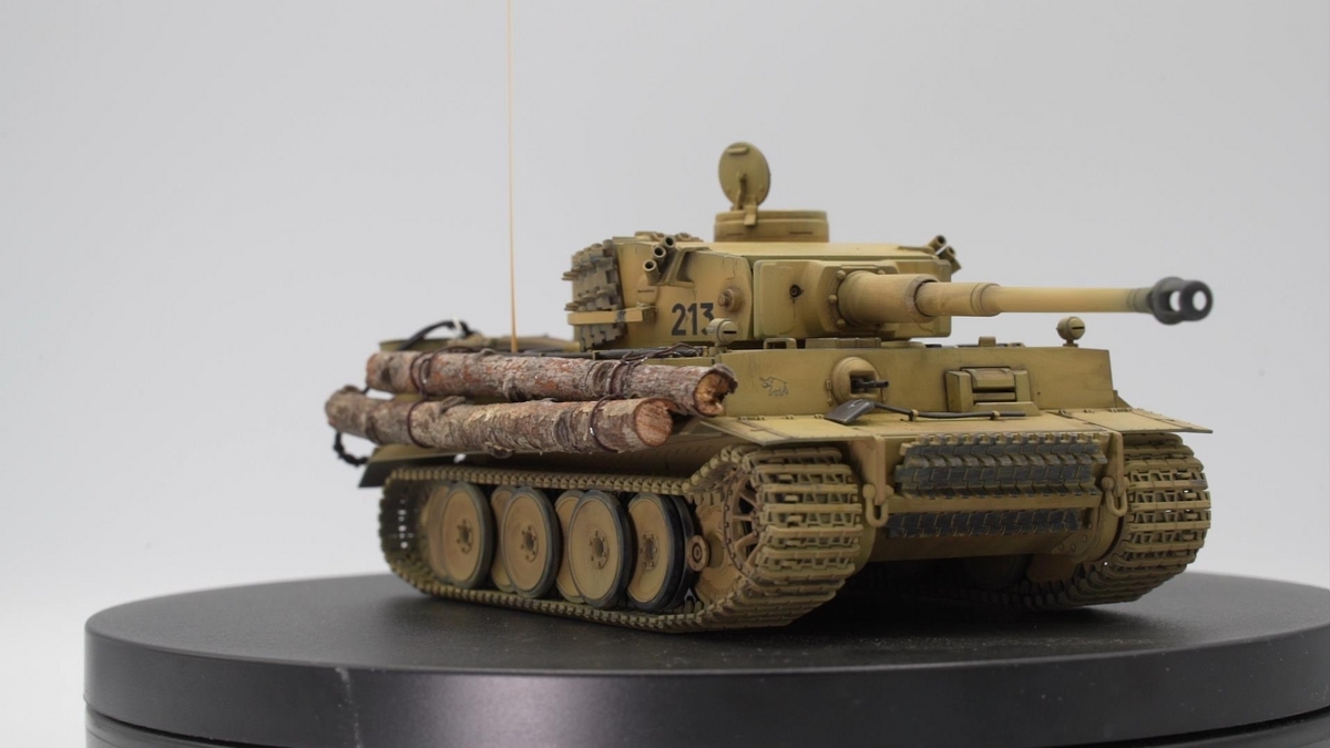 タミヤ 1/48タイガーⅠ初期生産型 製作記 小さいながらも魅力がギュッ