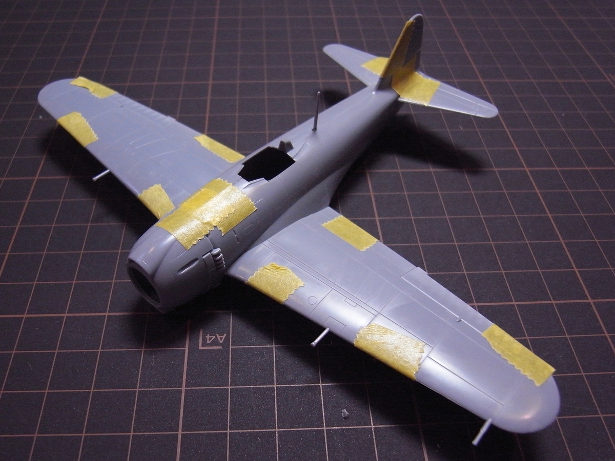 紫電-1「アオシマの良心」アオシマ1/72製作記 - sig de sig
