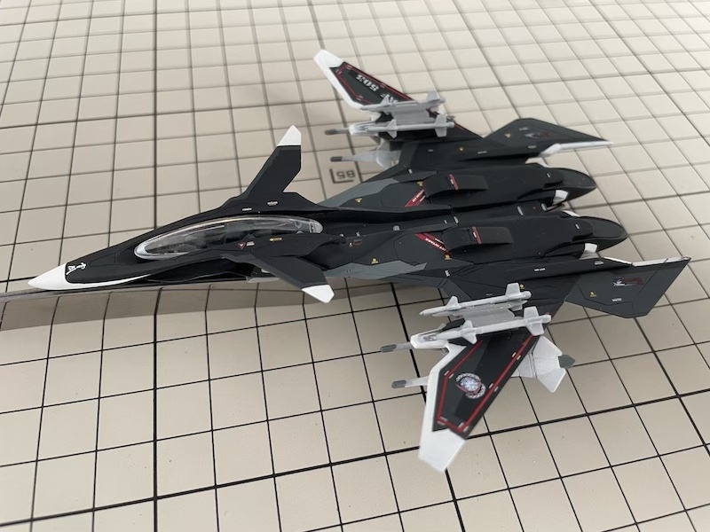 プラッツ1/200 戦闘妖精雪風 FFR-41MR メイヴ 設定資料集など 1/72