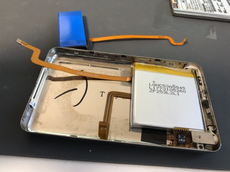 iPod 5th classic video ssd化 改造 - ながされてたThailan島