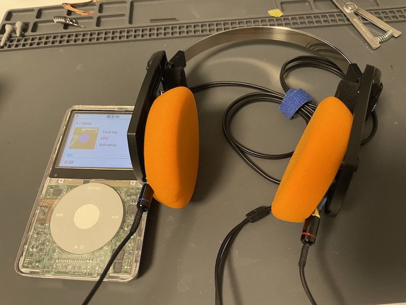 改造5世代目iPod（リモコン＆箱付き） iPod 改造 容量のアップ。 | 続17年で11000㎞・・・・の備忘録