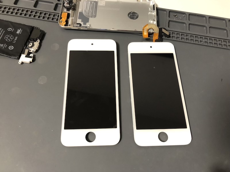 いまさら)第6世代iPod touch のバッテリーとタッチパネル交換