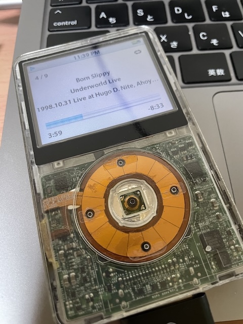 iPod classic iFlash SDカード カスタム - ながされてたThailan島