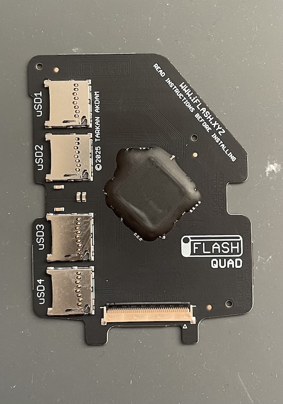 きれいなiPod Classic 7世代　iFLASH SD 512GB iPod classic iFlash SDカード カスタム - ながされてたThailan島