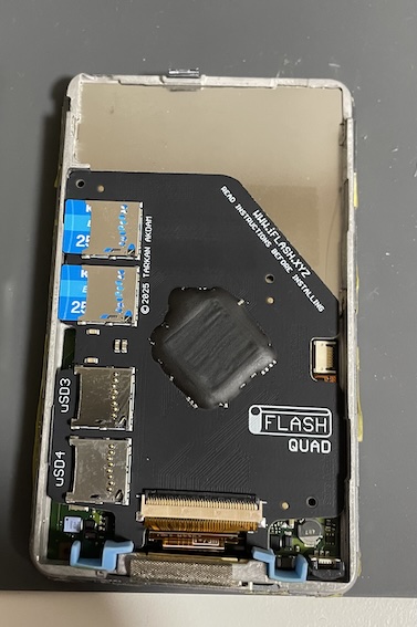 iPod classic iFlash SDカード カスタム - ながされてたThailan島