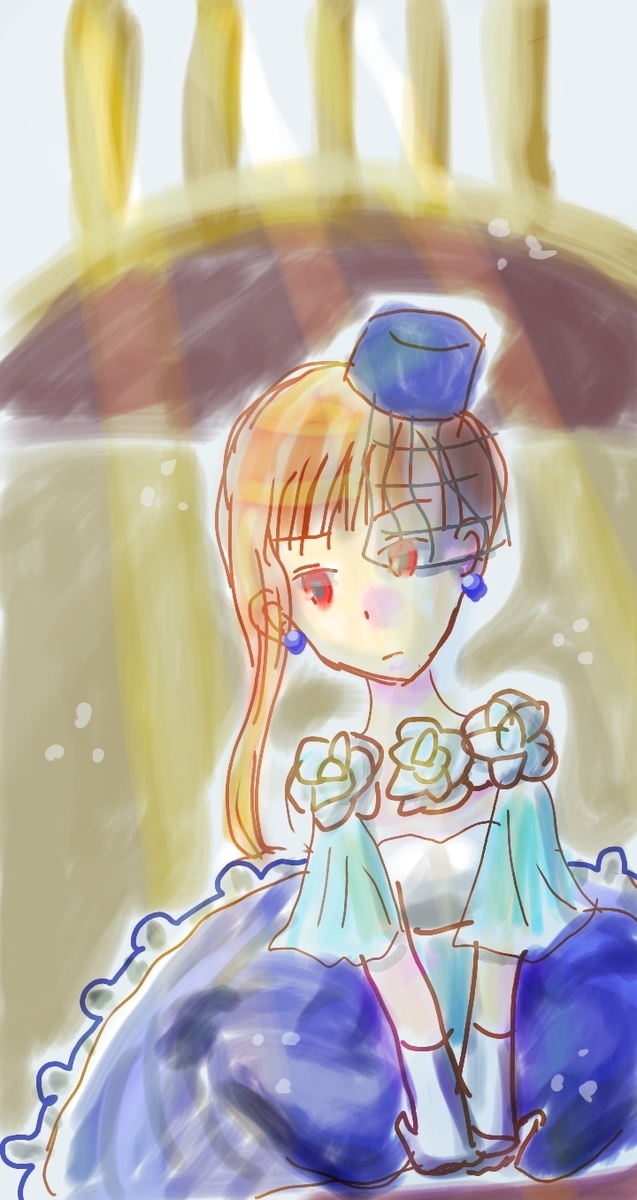 イラスト お姫様 秋橋の落書き帳