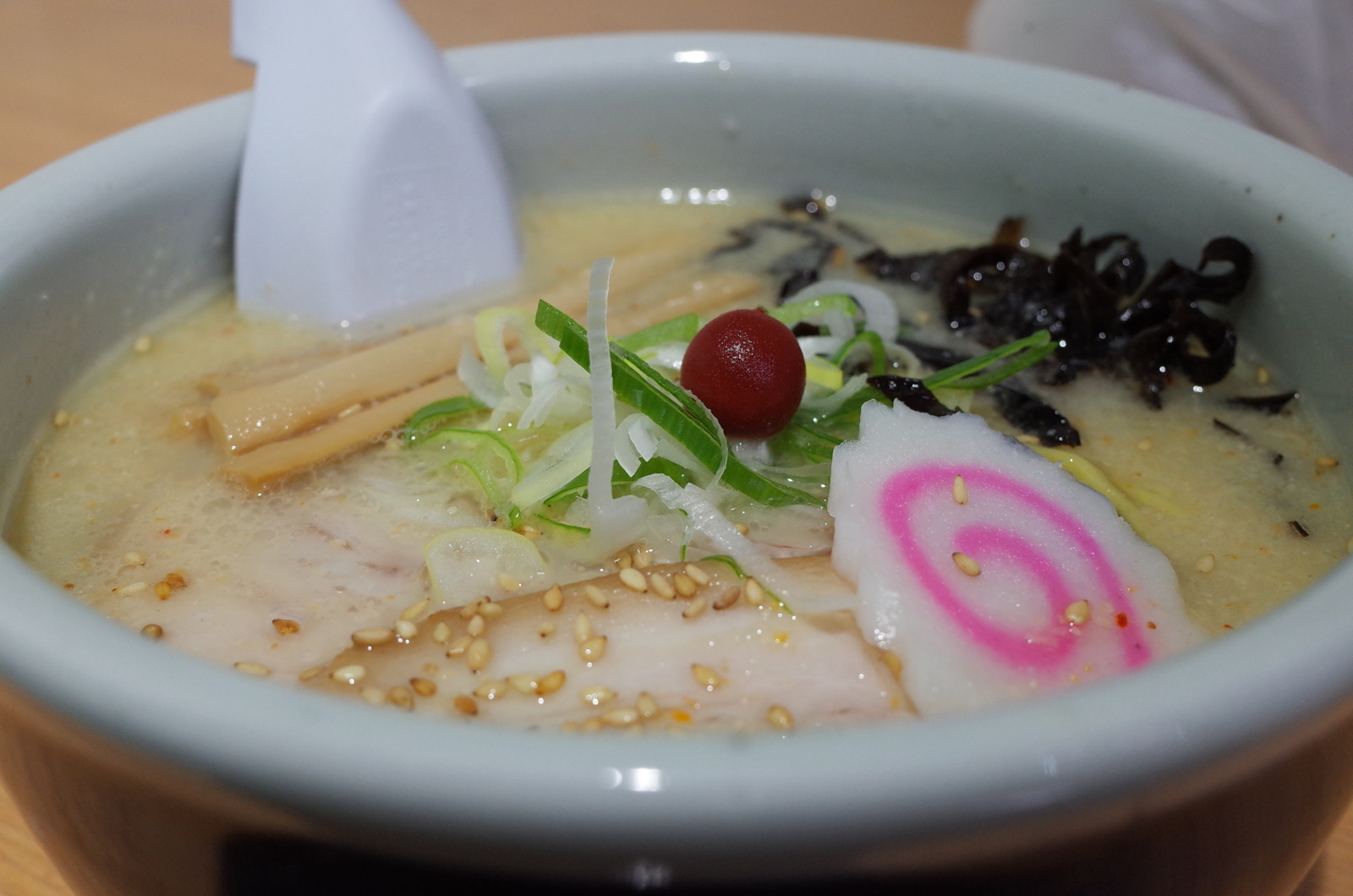 北海道物産展 ながの東急百貨店で山頭火のしおらーめん カメラを持って歩く