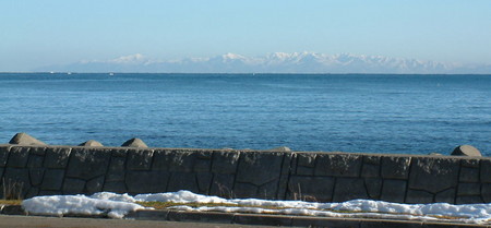 石狩湾冬景色（2005年12月8日撮影）