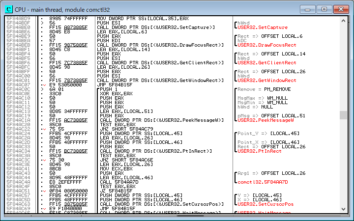 RS3 comctl32.dll 5.82