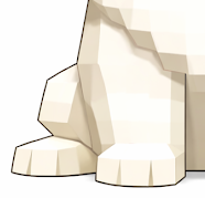 手直し前。グラデーションが細かい。