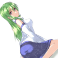 [東方][イラスト]見返り早苗さん
