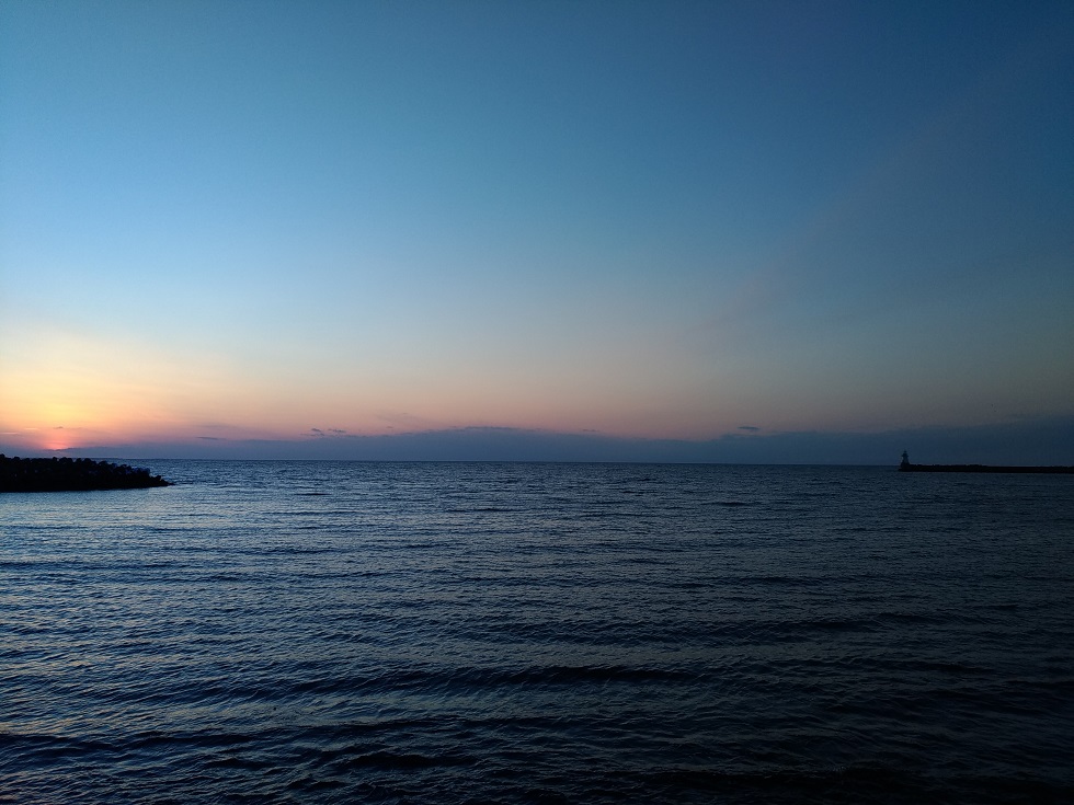 20250420-(7)根室の夕日2