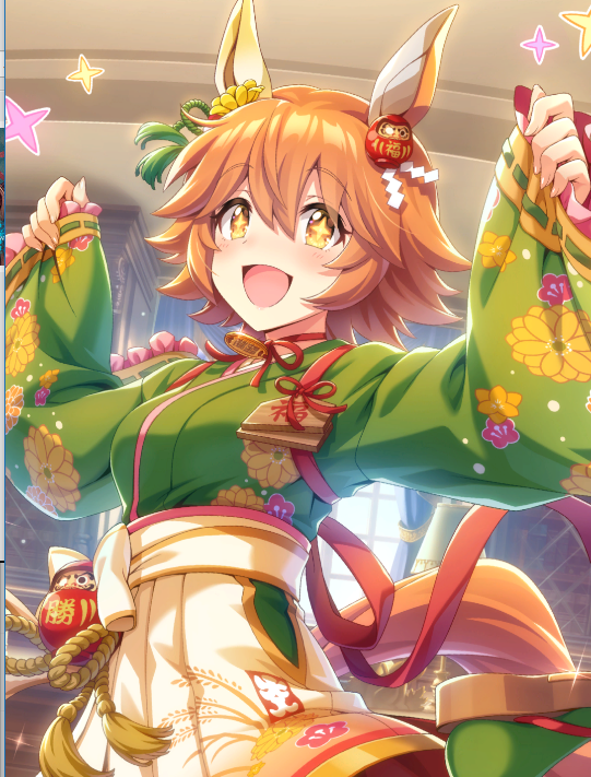 ウマ娘 運気上昇☆幸福万来 マチカネフクキタル サイン カード ウマ娘の運気上昇 幸福万来 マチカネフクキタル サイン付き